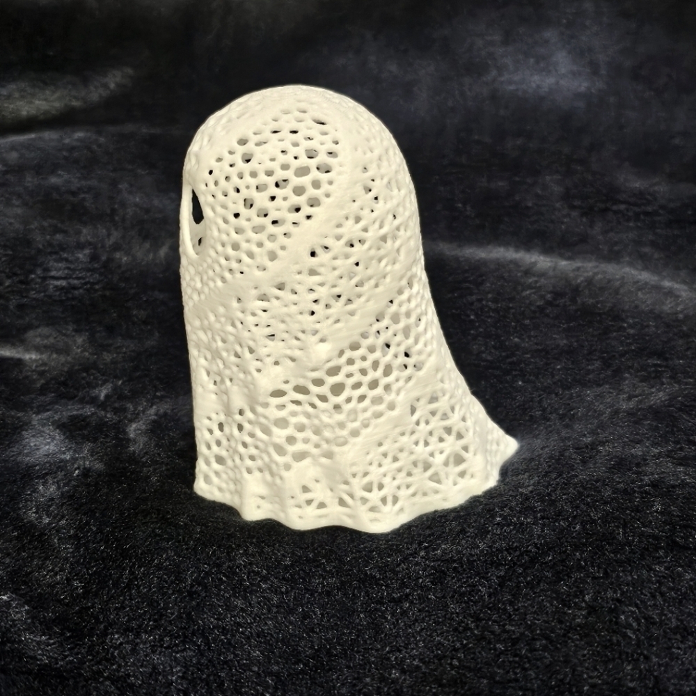 Desktop Tea Light Ghost - Picture 2 of 2